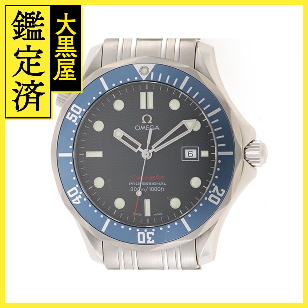 OMEGA　オメガ　シーマスター300m　2221.80.00　ステンレス　ブルー　男性用クオーツ時 ...