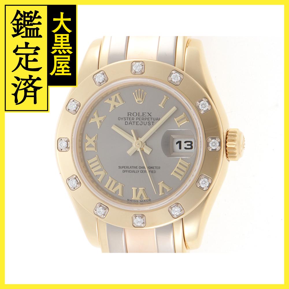 ROLEX　ロレックス　パールマスター 　80318　YG/WG　イエローゴールド　ホワイトゴールド ...