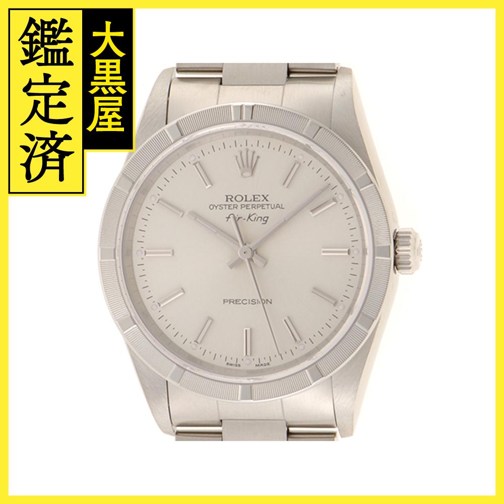 ROLEX　ロレックス　エアキング SS シルバーバー　14010M　2002年【431】2121000001120 【中古】【大黒屋】