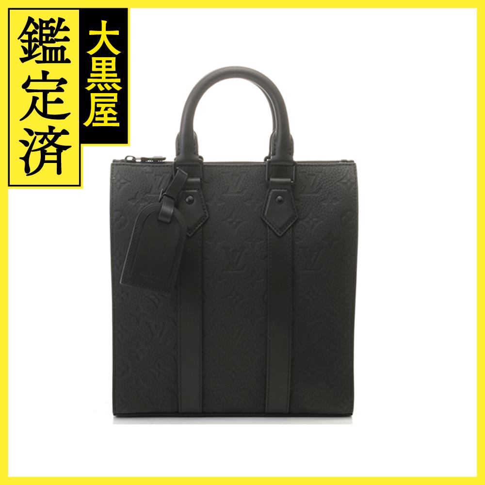 LOUIS VUITTON　ルイ・ヴィトン　サックプラ・クロス　モノグラム・トリヨン　ノワール 　M21884　製造番号無し【431】2147100514414 【中古】【大黒屋】