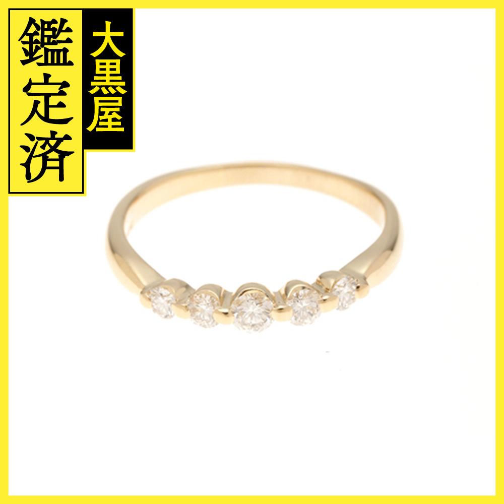 JEWELRY ジュエリー リング 指輪 K18 イエローゴールド ダイヤモンド 0.31ct 約2.2g 11号 2143600358428【432】 【432】2143600358428 【中古】【大黒屋】