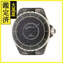 CHANEL シャネル J12 インテンスブラック H3829 38MM CE セラミック オートマチック 【460】2147100508765 【460】2147100508765 【中古】【大黒屋】(2)
