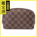 LOUIS VUITTON ルイ・ヴィトン ポシェット・コスメティック ダミエ N47516【431】2148103746666 【中古】【大黒屋】