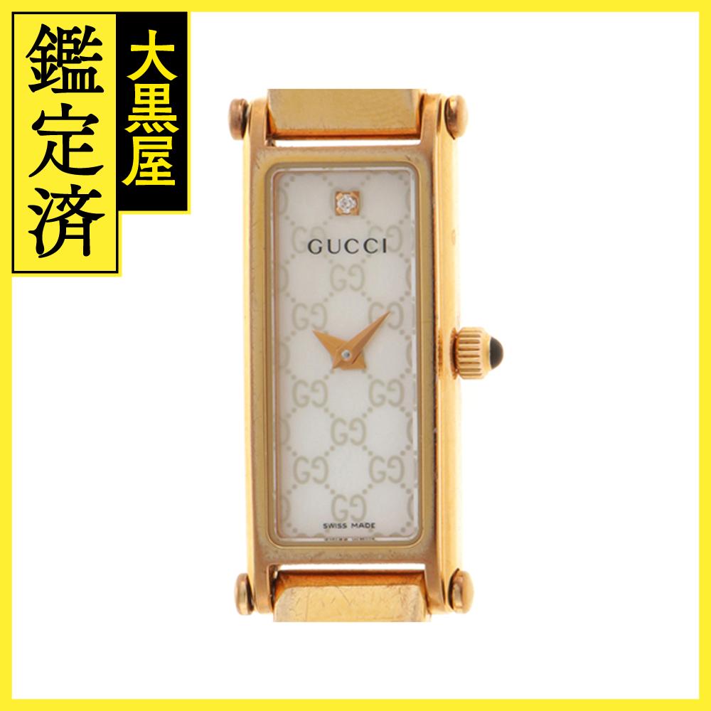 GUCCI グッチ Ref.1500L QZ SS ピンクシェルダイヤル レディース GUCCI グッチ Ref.1500L QZ SS ピンクシェルダイヤル レディース
