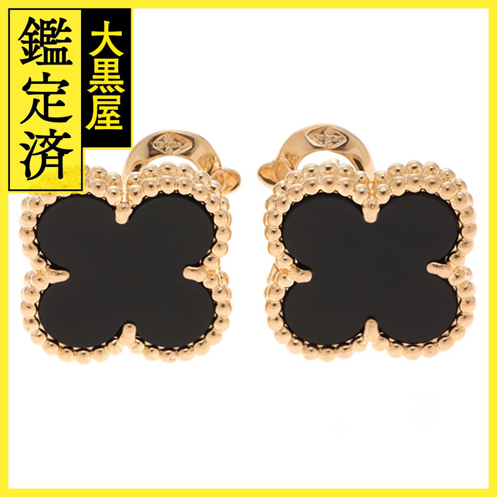 楽天市場】ヴァンクリーフ アルハンブラ ピアス オニキスの通販 楽天市場】ヴァンクリーフ アルハンブラ ピアス オニキスの通販
