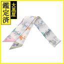 HERMES エルメス ツイリー HERMES PARADE グリペルル/グリーン/イエロー シルク【472】HA 【472】2143000701008 【中古...