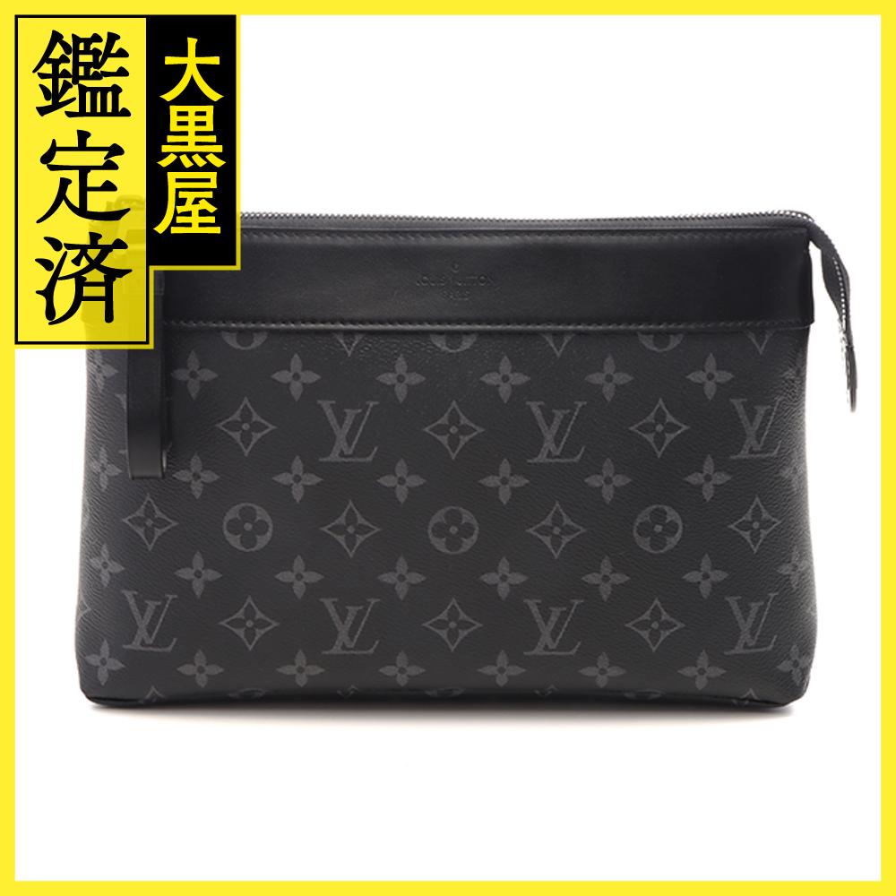 LOUIS VUITTON ルイ・ヴィトン ポシェット・ヴォワヤージュ スープル モノグラム・エクリプス M82543【430】2120000308888 【中古】【大黒屋】
