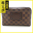 LOUIS VUITTON ルイヴィトン ボディバッグ ウエストバッグ バム・バッグ・ブルックリン ダミエ N41101【473】 【473】2148103807732 【中古】【大黒屋】(4)