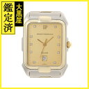GIRARD-PERREGAUX ジラール・ペルゴ 腕時計 レクタンギュラー 485.157 K18イエローゴールド/ステンレス シャンパン10Pダイヤモンド文...