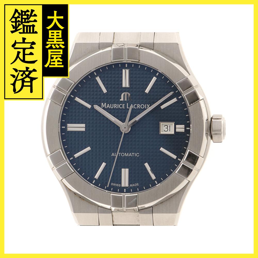 ■商品情報 メーカー モーリスラクロア 形状/駆動方式/細目1 男性用/Men's watches モデル/品目 アイコンオートマティックデイト 素材 ステンレス サイズ ケース径:約42mm 腕時計最大:約16.5cm ランク 中古 (A...