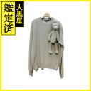 LOUIS VUITTON ルイヴィトン ステッチドテディプルオーバー メンズXL ベージュ コットン/ポリエステル 1A8P42 2143000522580 ...