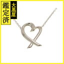 TIFFANY&CO ティファニー ジュエリー ネックレス ラビングハート ペンダント 925 シルバー 2.2g【473】 【473】214810382804...