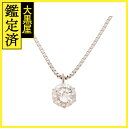 JEWELRY ジュエリー ネックレス PT900/PT850 プラチナ ダイヤモンド0.369ct 約2.2g 2147300391877【207】【中古】【...