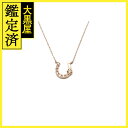 4°C ヨンドシー ホースシュー 蹄 ネックレス K10PG ピンクゴールド ダイヤモンド 【460】2143000716903 【460】2143000716...