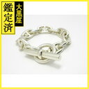 HERMES エルメス シェーヌダンクル ブレスレット シルバー 約109.2g 2143000703910【432】 【432】2143000703910 【...