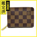 LOUIS VUITTON ルイ・ヴィトン ジッピー・コインパース ダミエ N63070 2120000318689【437】 【437】21200003186...