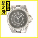 CHANEL シャネル 腕時計 J12 クロマティック 33MM H2565 チタンセラミック 8Pダイヤモンドグレー文字盤 クォーツ【472】SJ 【472】...