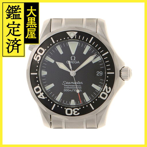 OMEGA オメガ シーマスター プロフェッショナル300M ステンレススチール ブラック メンズ 自動巻き【471】L 【471】2147300400678 【中古】【大黒屋】 OMEGA オメガ シーマスター プロフェッショナル300M ステンレススチール ブラック メンズ 自動巻き【471】L 【471】2147300400678 【中古】【大黒屋】