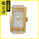 GUCCI グッチ Gメトロ 8600L シルバーシェル文字盤 GP/ステンレススチール レディース時計 クオーツ 2181000001827【207】【中古】【大黒屋】
