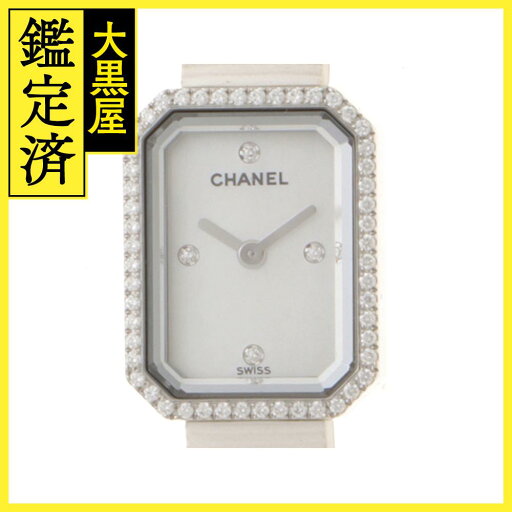CHANEL シャネル 腕時計 レディース プルミエール H2433 シェル文字盤 ダイヤモンドベゼル ステンレススチール ラバー 2147100461633【430】 【430】2147100461633 【中古】【大黒屋】 CHANEL シャネル 腕時計 レディース プルミエール H2433 シェル文字盤 ダイヤモンドベゼル ステンレススチール ラバー 2147100461633【430】 【430】2147100461633 【中古】【大黒屋】