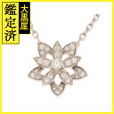 Van Cleef & Arpels ヴァン クリーフ&アーペル 貴金属・ジュエリー VCARP0ZW00 ロータスミニ ネックレス ホワイトゴールド ダイヤモ...