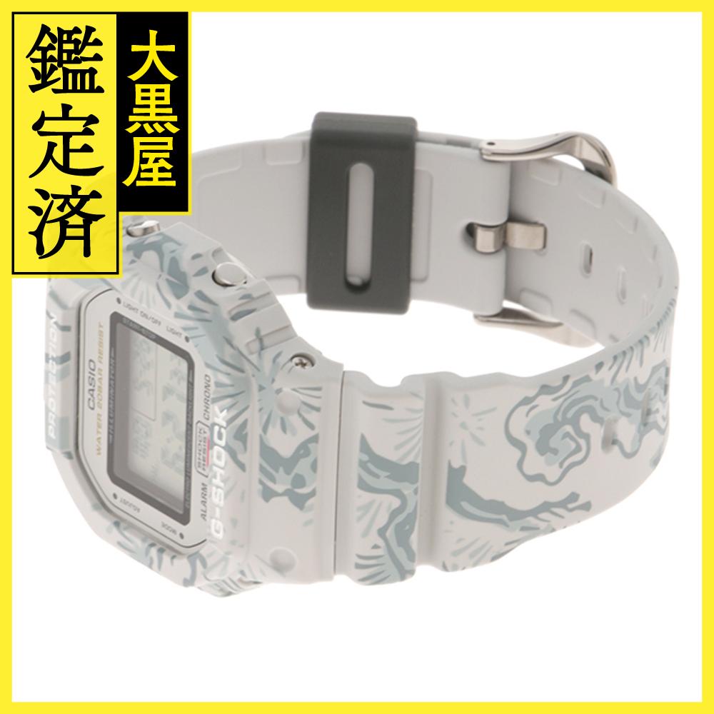 CASIO カシオ G-SHOCK 七福神・布袋尊モデル DW-5600SLG-7JR ステンレス/樹脂 男性用クオーツ時計【473】 【473】2120500266114 【中古】【大黒屋】
