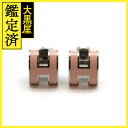 HERMES エルメス ピアス ポップアッシュ・ミニピアス ローズドラジェ/SS 2143000721266 【中古】【大黒屋】【200】 【200】21430...
