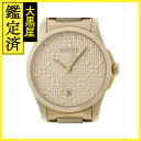 GUCCI グッチ 時計 Gタイムレス 126.5 レディース クオーツ GP シャンパン文字盤【431】2148103849596 【431】2148103849596 【中古】【大黒屋】(2)