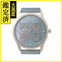 GUCCI グッチ レディース クオーツ Gタイムレス 126.4 YA1264124 ブルーシェル文字盤 SS/レザー【472】HK 【472】2148103851476 【中古】【大黒屋】