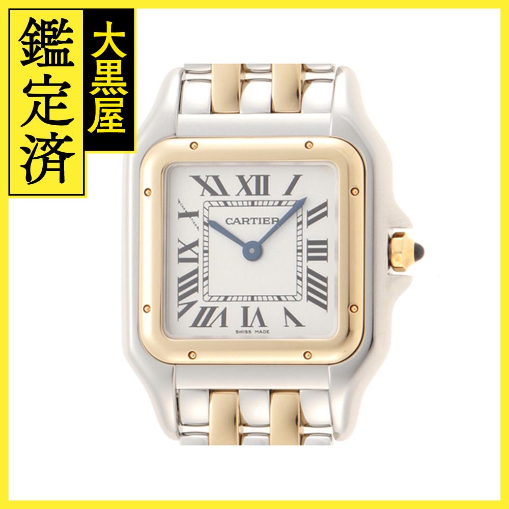 Cartier カルティエ レディース クオーツ パンテールドゥカルティエMM W2PN0007 ホワイト文字盤 K18YG/SS【472】HK 【472】2143600382348 【中古】【大黒屋】のサムネイル