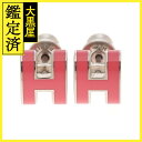 HERMES エルメス ポップアッシュミニピアス アクセサリー ローズ シルバー プレーテッド/ラッカー シルバー金具 未使用品 【472】AH 【472】21...