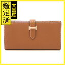 HERMES エルメス 長財布 ベアンスフレ ヴォーエプソン ゴールド/ゴールド金具 W刻印(2024年頃) 新品同様品【472】YK 【472】2147300...