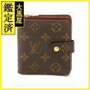 LOUIS VUITTON ルイヴィトン コンパクト・ジップ モノグラム M61667 【471】IK 【471】2148103857645 【中古】【大黒屋】