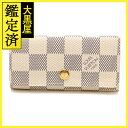 LOUIS VUITTON ルイヴィトン ミュルティクレ4 ダミエ・アズール キーケース N60020 【436】 2147100565171 【436】2147100565171 【中古】【大黒屋】(4)