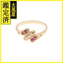 JEWELRY ノンブランドジュエリー リング 指輪 K18 R D ルビー ダイヤモンド 約2.1g #11.5 2141100641163【208】 【208】2141100641163 【中古】【大黒屋】