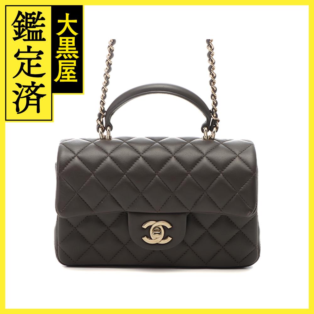 秀逸デザイン♡CHANELトップハンドルショルダーバッグ 楽天市場】シャネル トップハンドル ショルダー(バッグ|バッグ