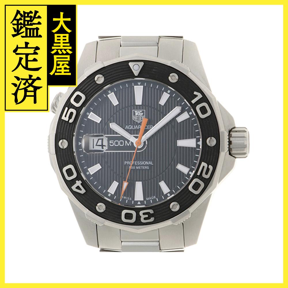 TAG HEUER タグホイヤー アクアレーサー WAJ1110.BA0871 ステンレススチール クォーツ メンズ 腕時計 C 【200】2148103865930 【中古】【大黒屋】