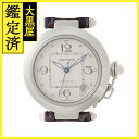 Cartier カルティエ 時計 パシャC 2002年クリスマス限定モデル W3106199 ホワイト 自動巻き ステンレス/革 SS/革 2148103867...
