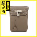 HERMES エルメス ショルダーバッグ ケリーアッカドPM エトゥープ/シルバー金具 トゴ W刻印(2024年頃)【472】YY 【472】2148103922213 【中古】【大黒屋】