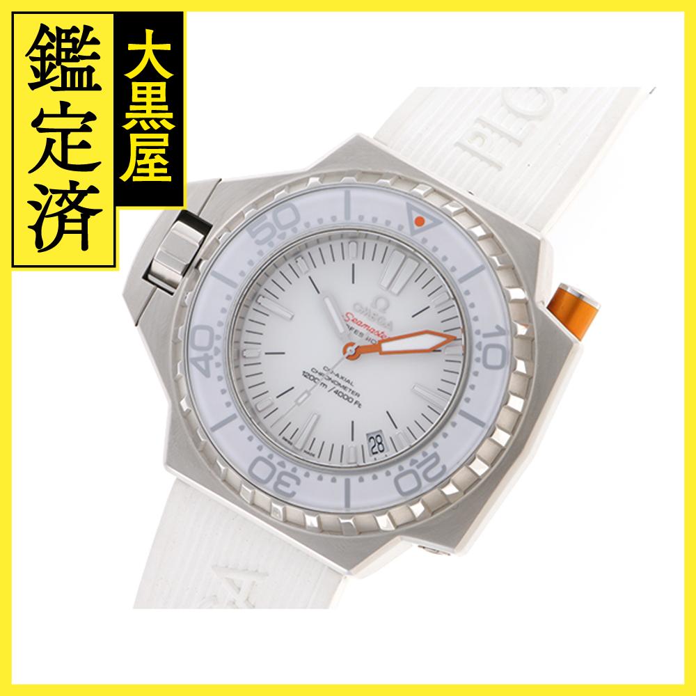 OMEGA 2021年並行品 シーマスター プロプロフ 1200M 224.32.55.21.04.001 ステンレス/ラバー 自動巻き【472】UH 【472】2143300229769 【中古】【大黒屋】