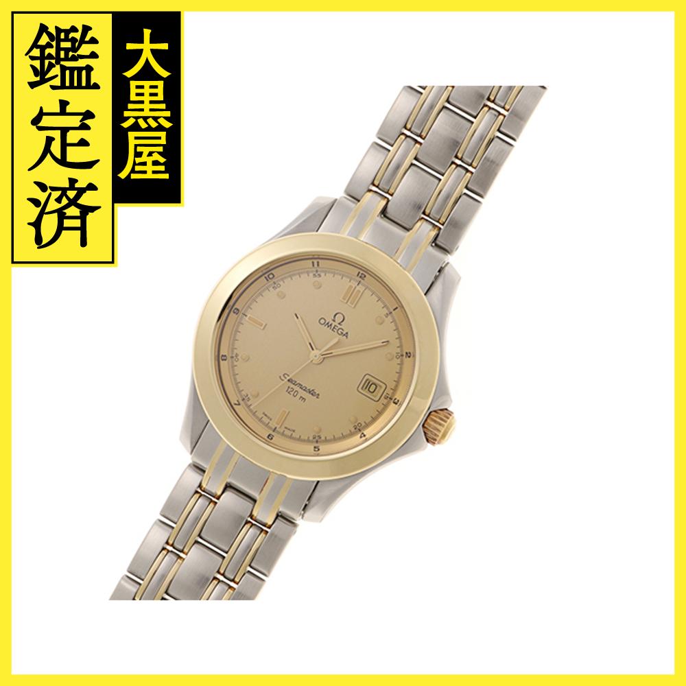 OMEGA オメガ シーマスター120m 2311.10 腕時計 イエロー文字盤 クオーツ イエローゴールド/ステンレススチール メンズ 2148103905902 【205】 【205】2148103905902 【中古】【大黒屋】