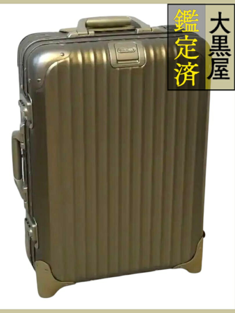 【未使用 廃盤2輪】RIMOWA TOPAS TITANIUM 944.52 【810】2181000018306 【中古】【大黒屋】