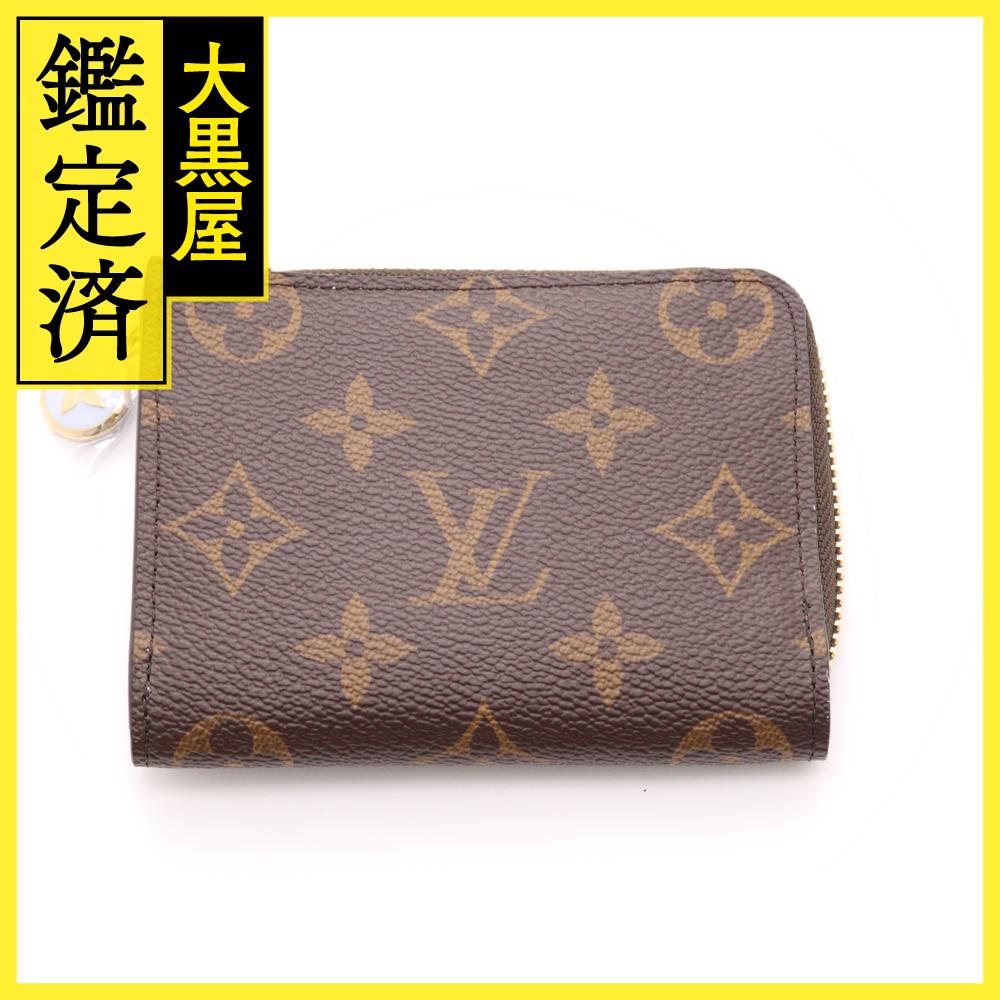 LOUIS VUITTON ルイヴィトン ポルトフォイユ・ノア コンパクト モノグラム アズールブルー M14530 【47..