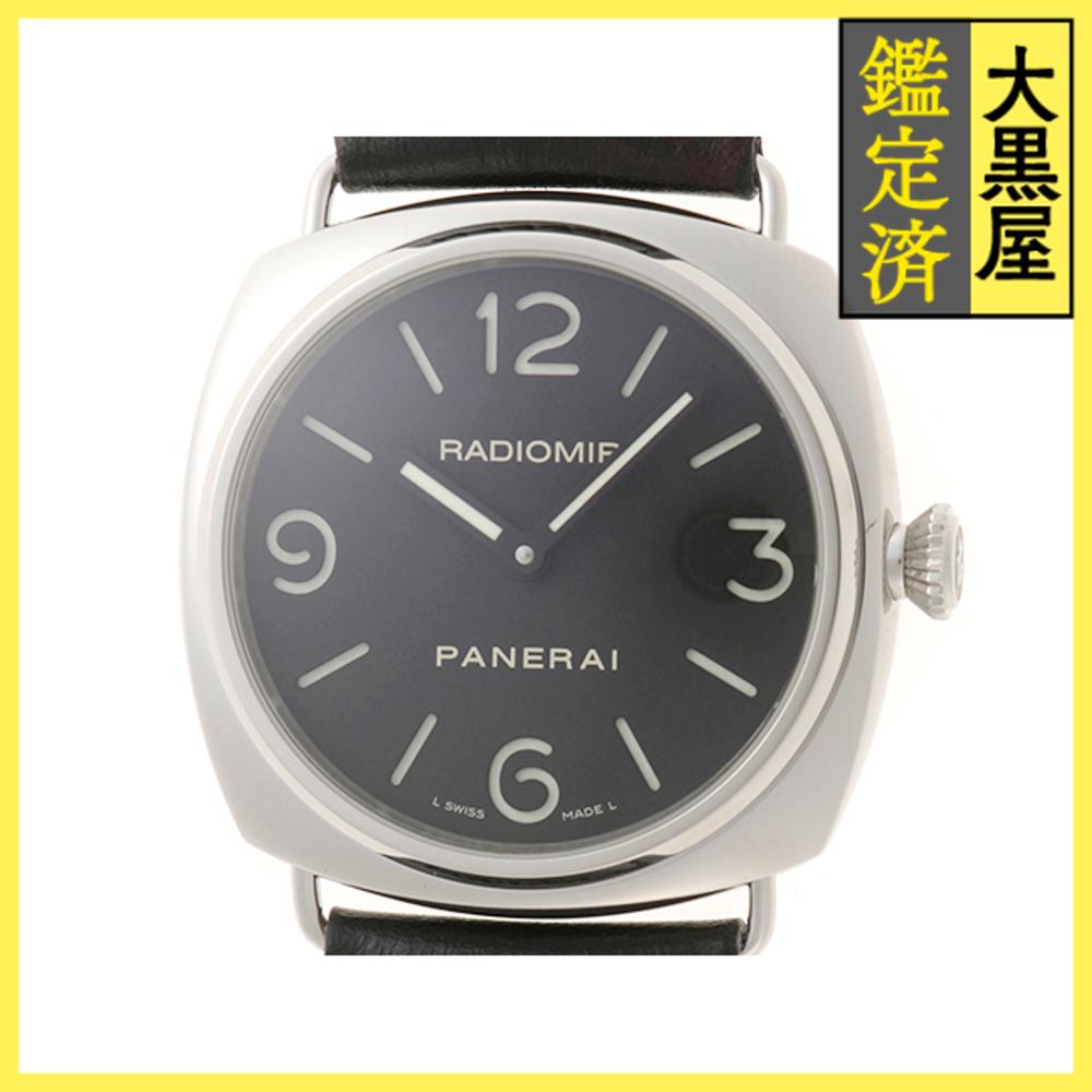 PANERAI パネライ 腕時計 2006年正規品 ラジオミール ベース PAM00210 ブラック ...