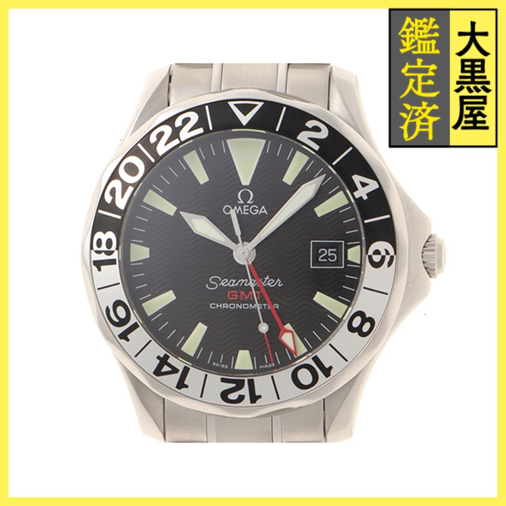 OMEGA オメガ 2234.50.00 シーマスターGMT 50周年記念モデル ステンレススチール ...