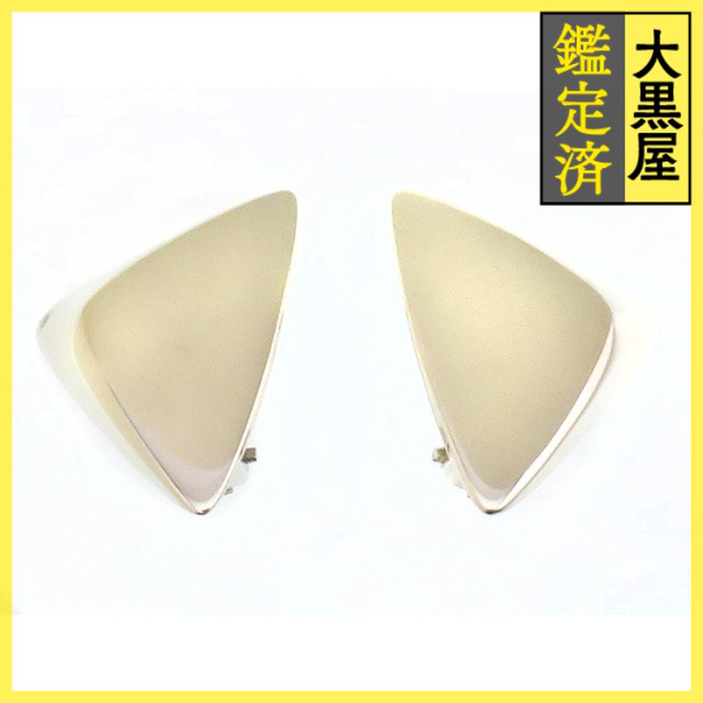 GEORG JENSEN ジョージジェンセン ピークトライアングルイヤリング シルバー 約13.4g 2148103914416【432】 【432】2148103914416 【中古】【大黒屋】