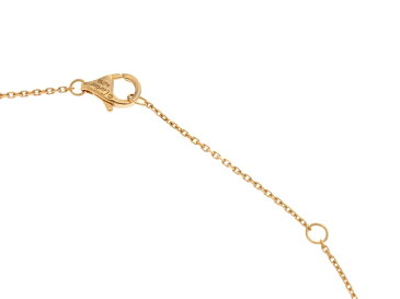 【送料無料】Cartier カルティエ アミュレットドゥカルティエネックレス 18Kイエローゴールド ホワイトシェル 1Pダイヤモンド【472】【中古】【大黒屋】