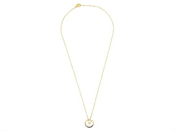 【送料無料】Cartier カルティエ 貴金属・宝石 アミュレットネックレス XSサイズ YG イエローゴールド B3047100 3.0g ホワイトマザーオブパール ダイヤモンド 【200】【中古】【大黒屋】