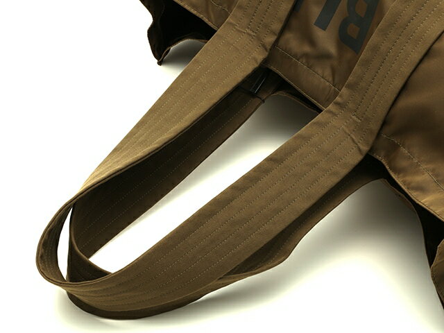 BURBERRY　バーバリー　バッグ トートバッグ　カーキ　ナイロンン/レザー【430】【中古】【大黒屋】