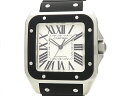 【送料無料】Cartier　カルティエ　サントス100　W20121U2　メンズ　オートマチック　S ...